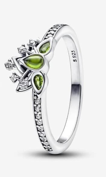 Sterling silver Princess Tiana Tiara Rings size 7 stamped 925 BRAND NEW! Read