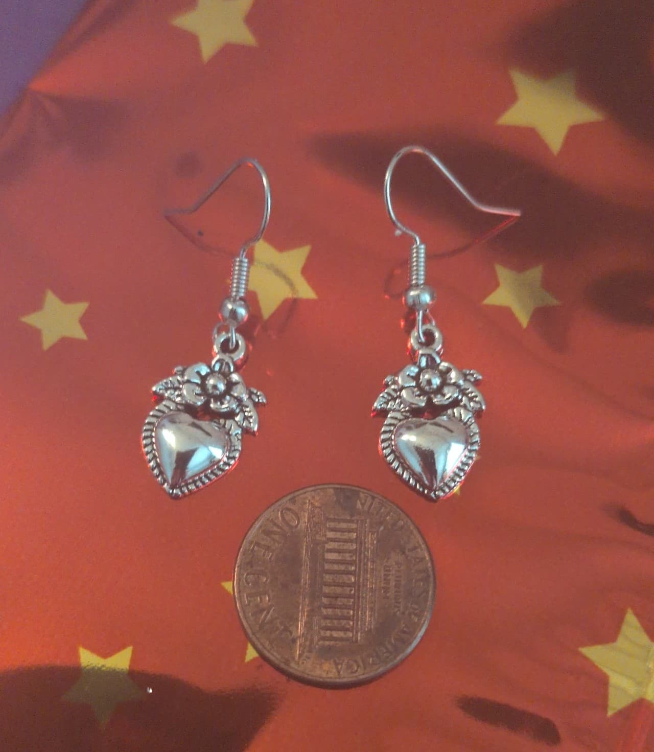Hot Topic Silver Star Earrings - Thumbnail 11