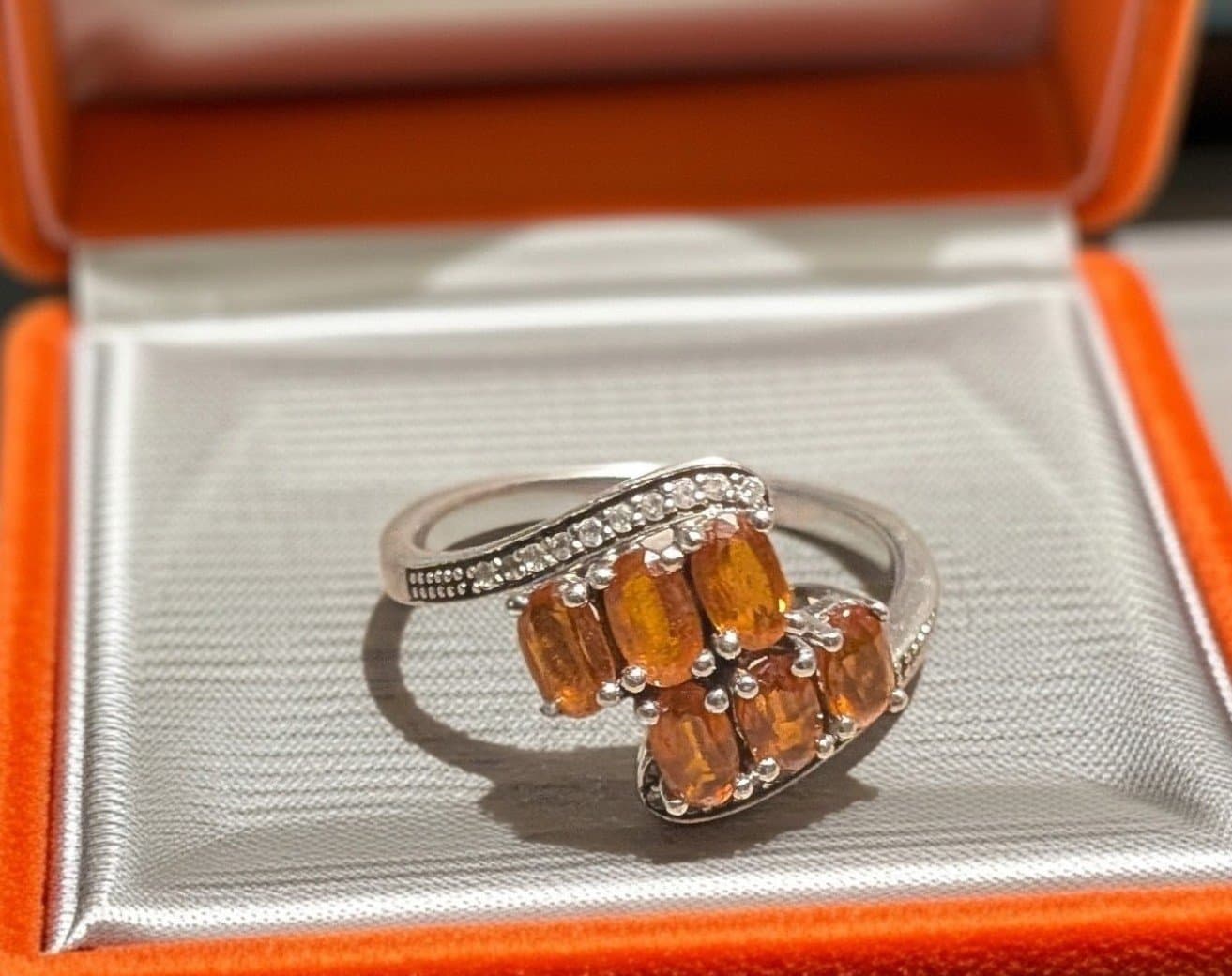 Vintage Signed DK Danecraft Tanzanian Sterling silver Ring UP 4 SALE TO ANYONE ! - Thumbnail 3