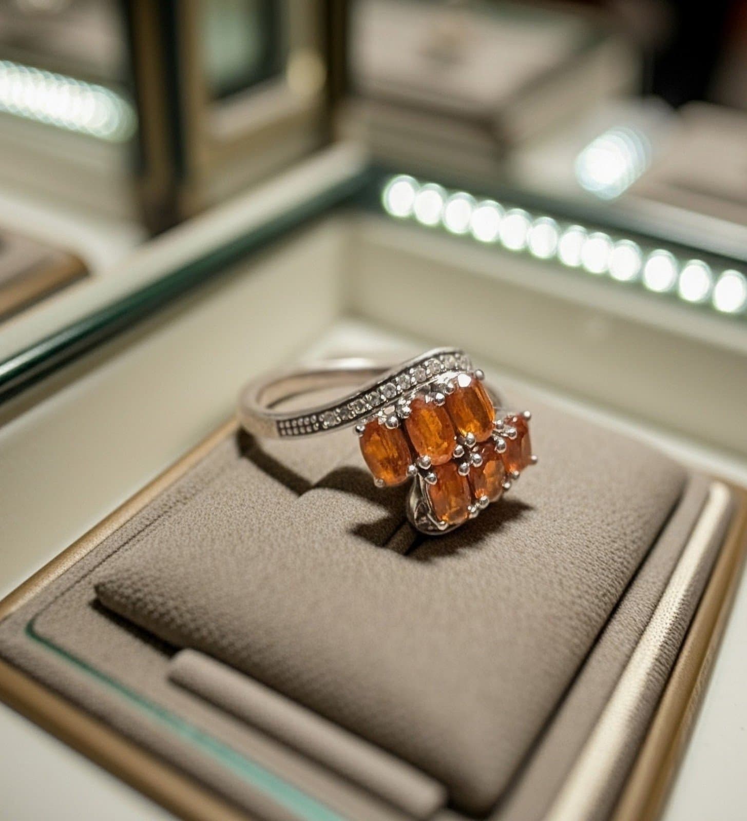 Vintage Signed DK Danecraft Tanzanian Sterling silver Ring UP 4 SALE TO ANYONE ! - Thumbnail 2