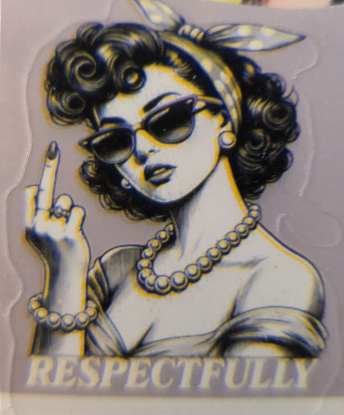 Retro Snark Sticker Set – Sassy Vintage Pin-Up Style Decals – 10+ Pieces - Thumbnail 10