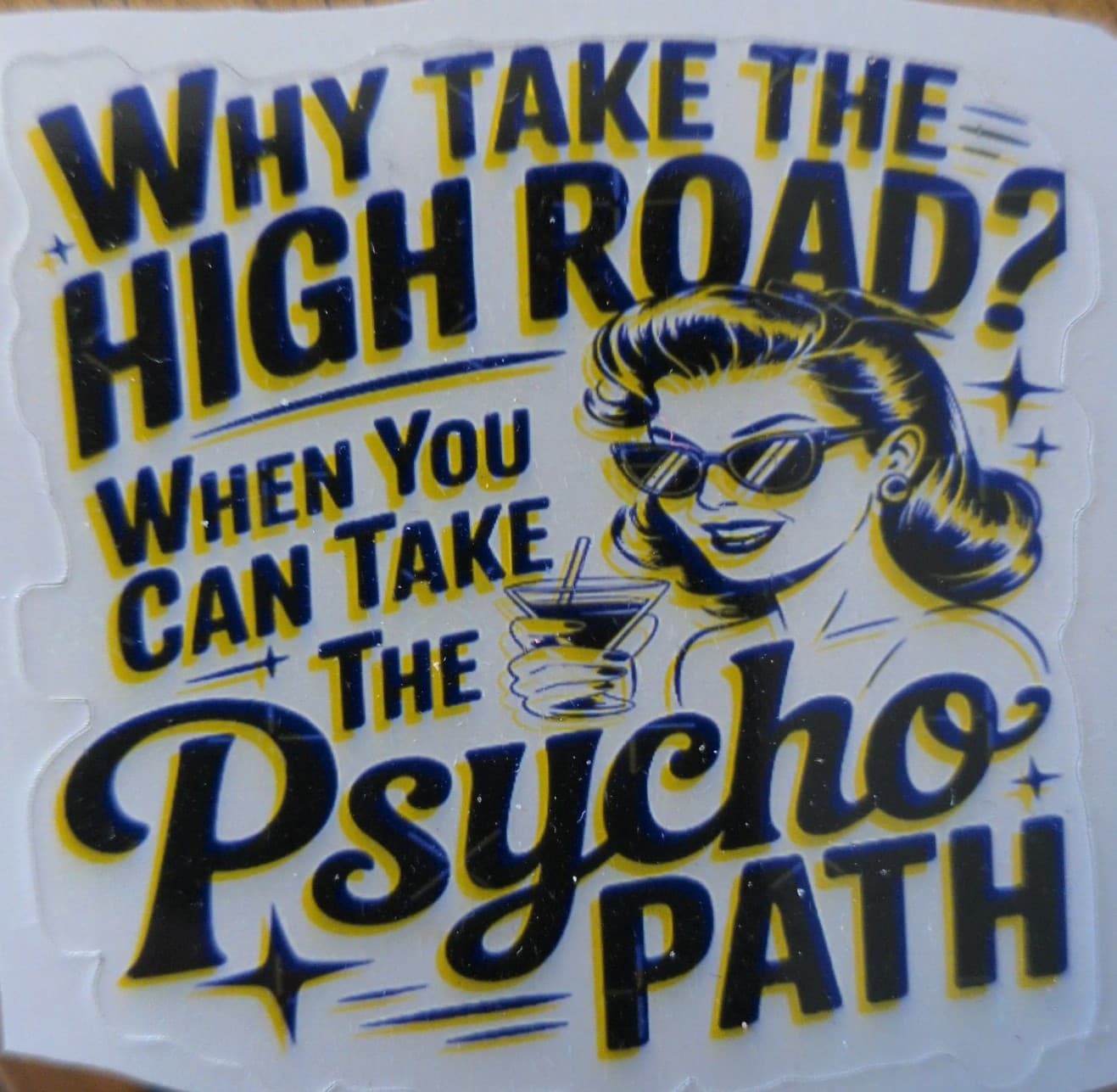 Retro Snark Sticker Set – Sassy Vintage Pin-Up Style Decals – 10+ Pieces - Thumbnail 12