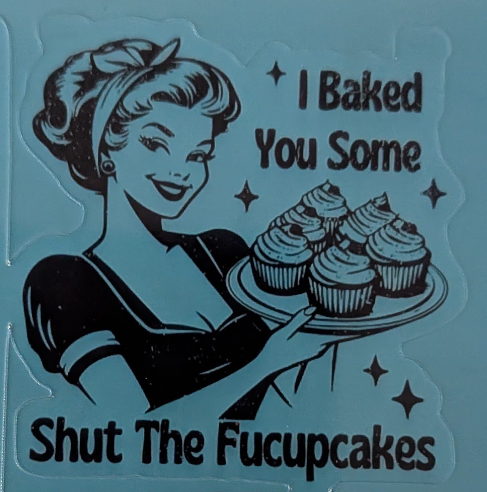 Retro Snark Sticker Set – Sassy Vintage Pin-Up Style Decals – 10+ Pieces - Thumbnail 3