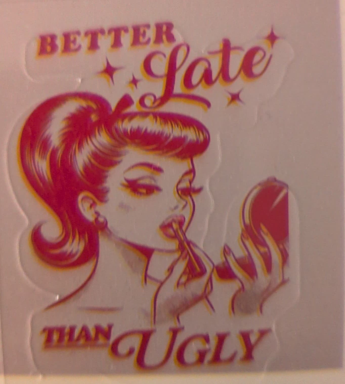 Retro Snark Sticker Set – Sassy Vintage Pin-Up Style Decals – 10+ Pieces - Thumbnail 8