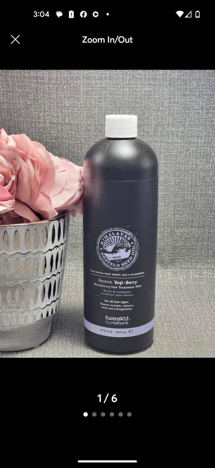 Tweakd By nature Yogi Berry Revitalizing HOLD4DARLA***