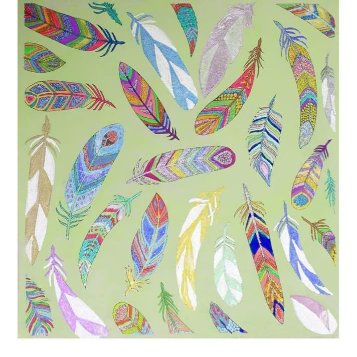 Coloured Gel pensIncluding Metallic, Pastel ,pack of 48 Rollers with 1.0 mm tip - Thumbnail 4