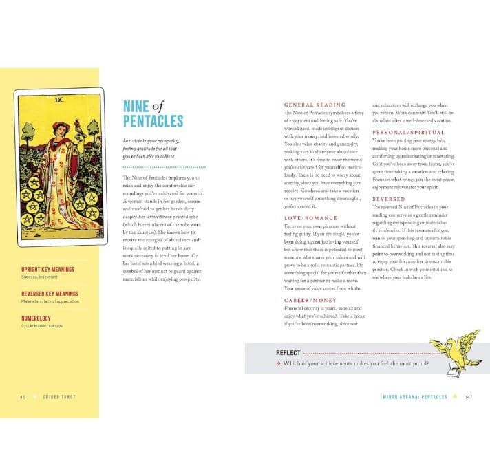 Guided Tarot: A Beginner's Guide to Card Meanings, & Rider Waite tarot card deck - Thumbnail 10