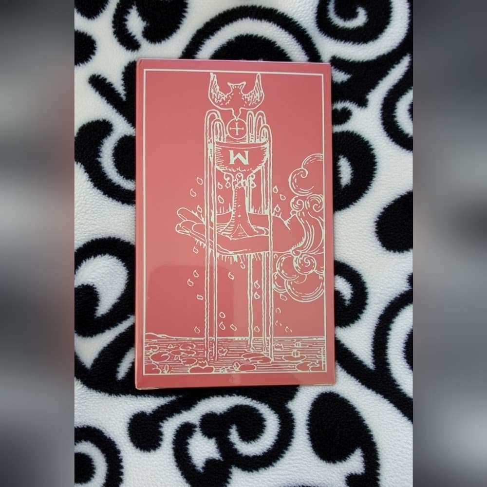 Tarot Card's With Meanings On Them NWT Comes In A Pink Velvet Bag - Thumbnail 3