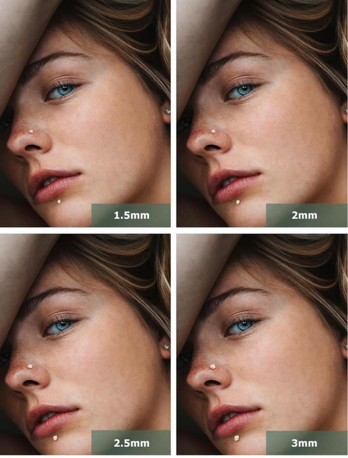 Nose Rings for Women - 14K Gold Filled Hypoallergenic for men or women - Thumbnail 4