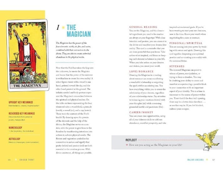 Guided Tarot: A Beginner's Guide to Card Meanings, & Rider Waite tarot card deck - Thumbnail 6