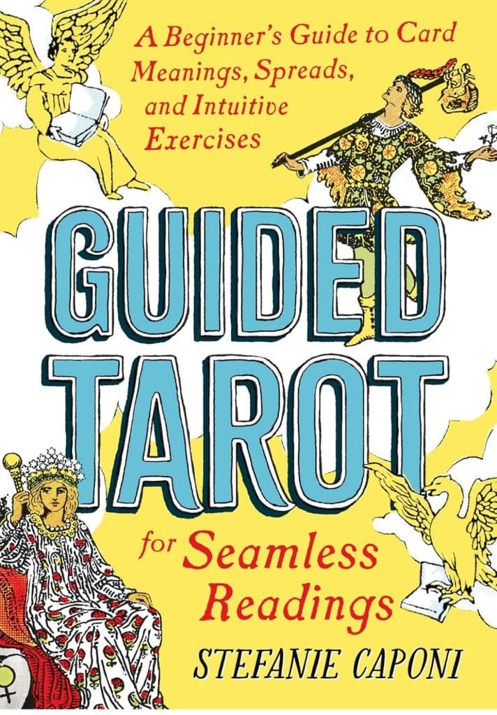 Guided Tarot: A Beginner's Guide to Card Meanings, & Rider Waite tarot card deck - Image 1