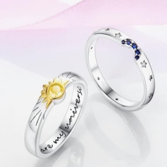 Sterling silver" you are my universe" Kay Jewelers ring - Thumbnail 2