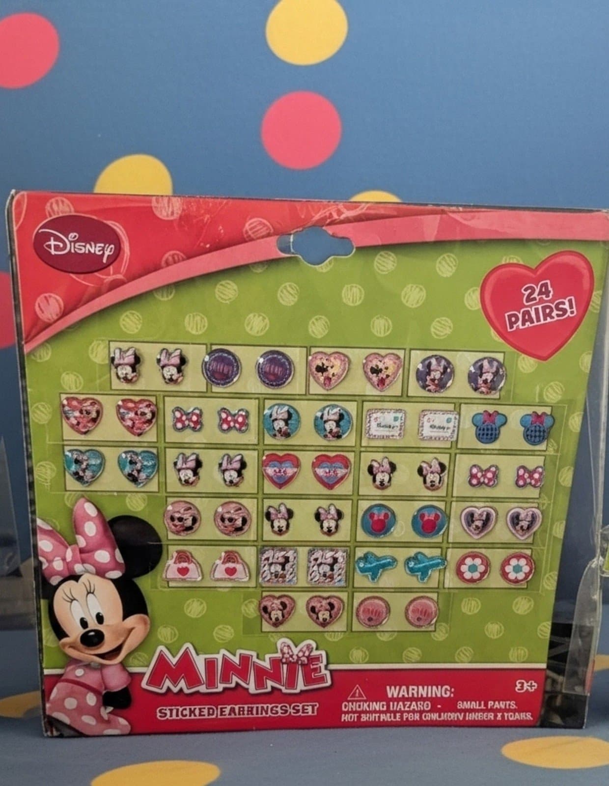 Disney Earring set for kids 3 sets 36 pairs of earrings - Thumbnail 3