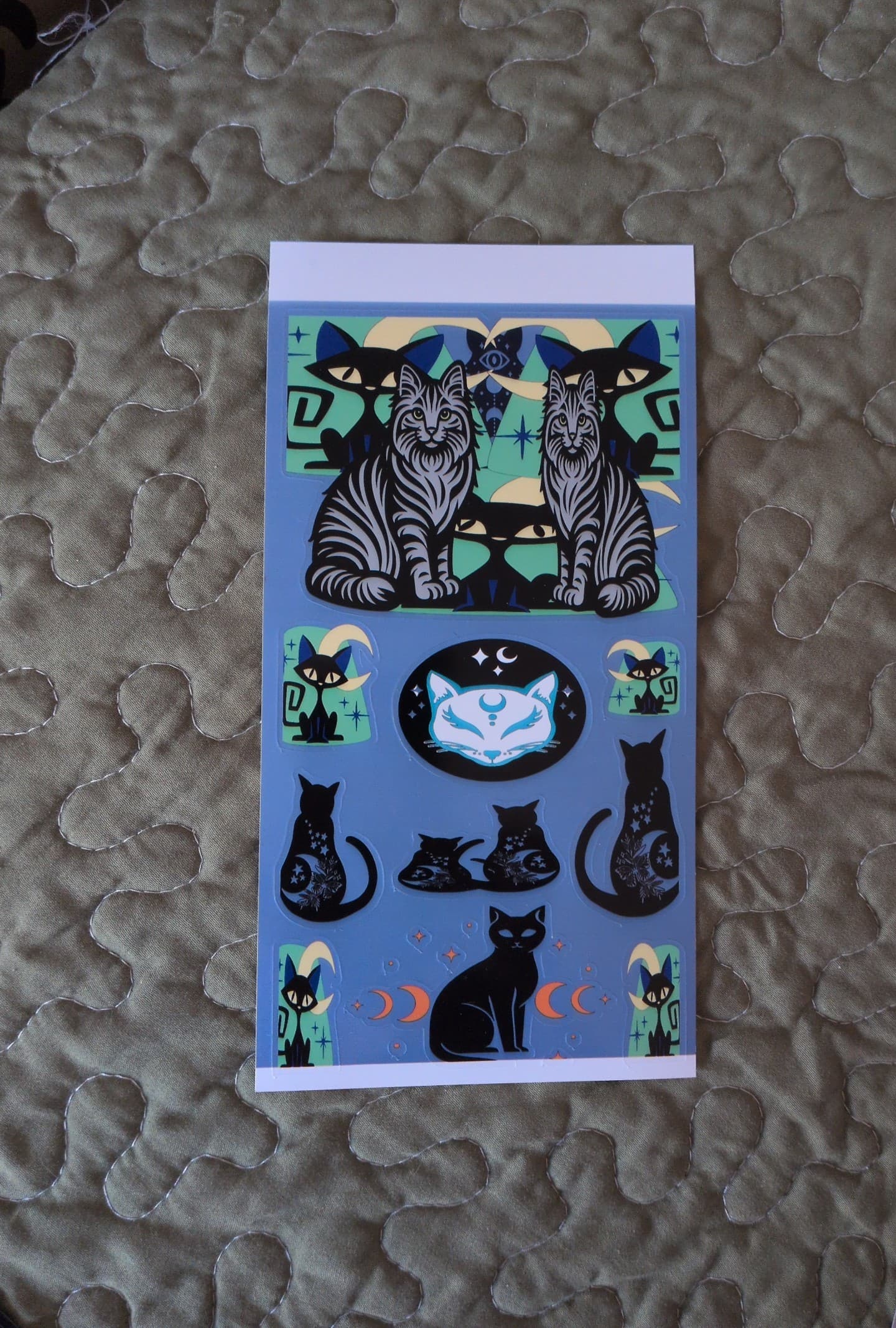 Celestial cat stickers 2 sheets!! - Thumbnail 4