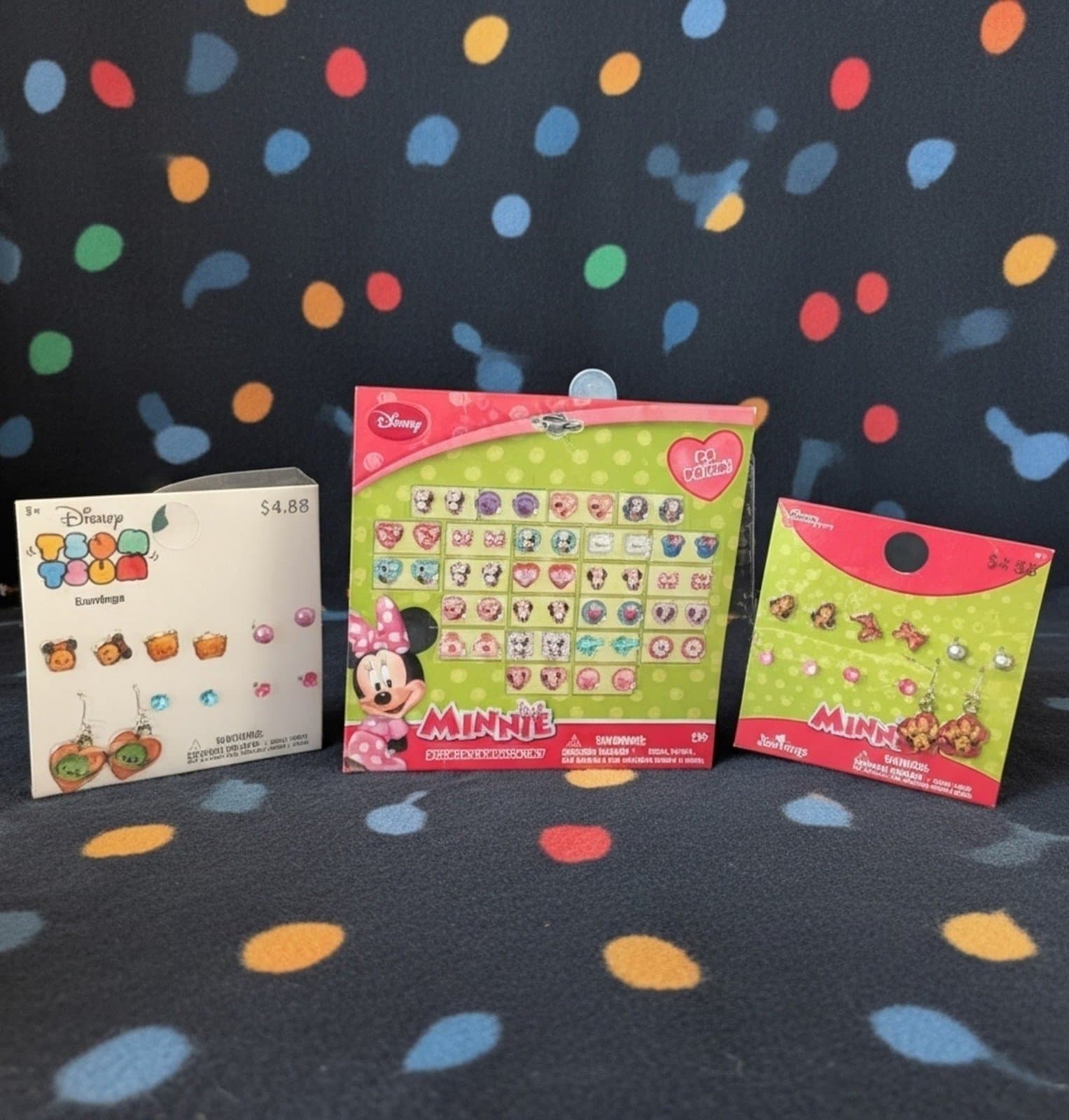 Disney Earring set for kids 3 sets 36 pairs of earrings - Image 1