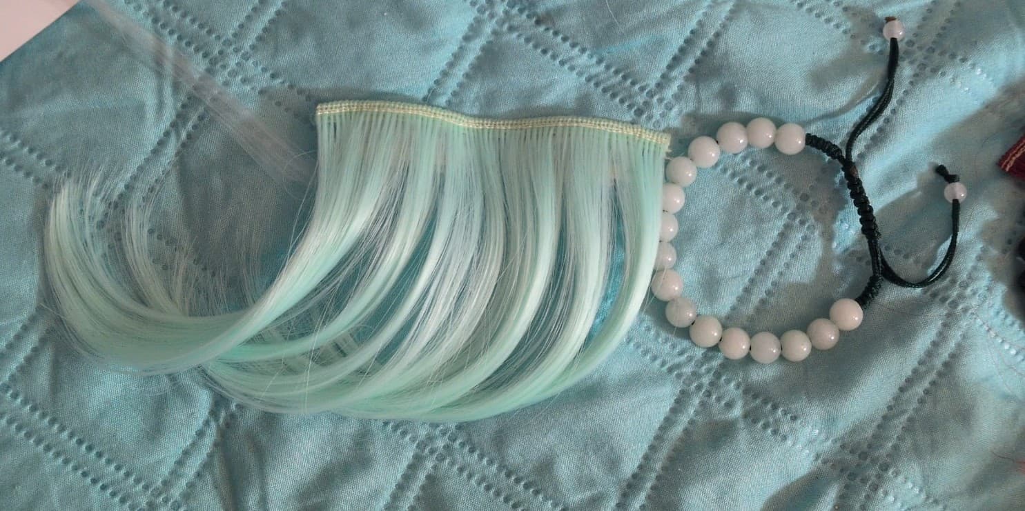 Mega Alt Gothic Accessory Bundle – Studded Gloves, Hair Extensions, Jewelry Set - Thumbnail 4