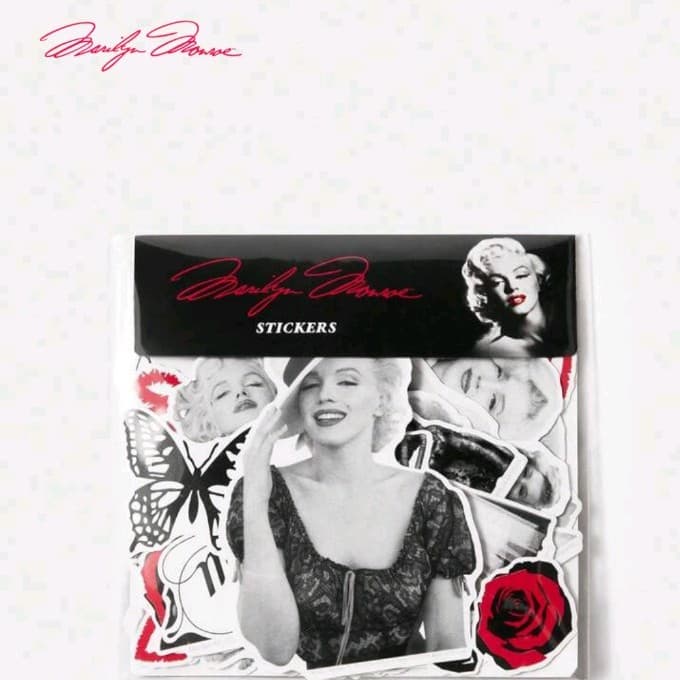 Marilyn Monroe 10 pack of stickers 30 STICKERS ALTOGETHER! READ DESCRIPTION! - Thumbnail 8