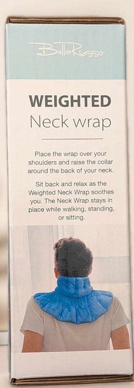 Bella Russo weighted neck wrap designed for therapeutic heat or cold application - Thumbnail 2