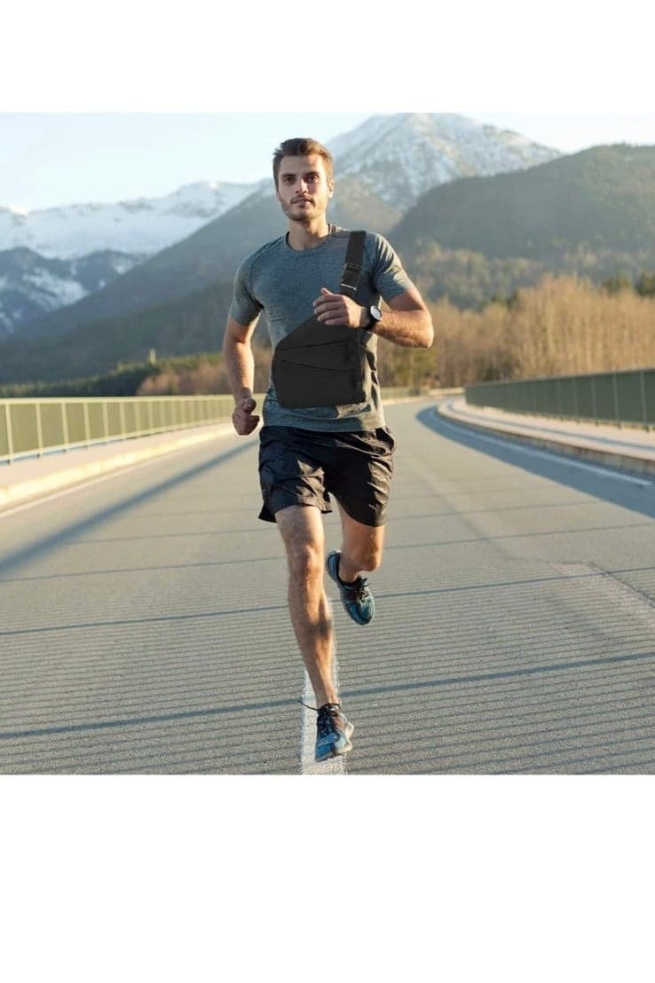 GUSTAVE® Sling Bag for Men with Adjustable Strap, Stylish Waterproof Cross Body - Thumbnail 11