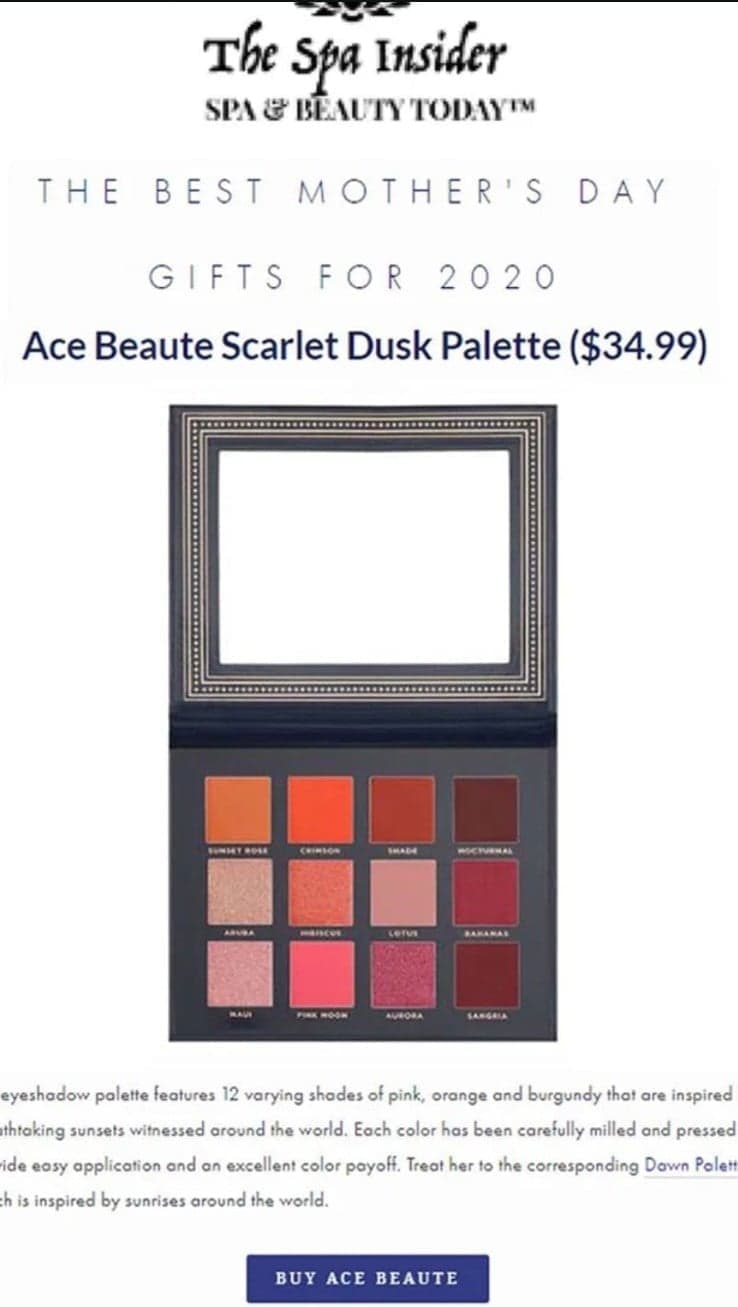 Scarlet Dusk Palette - Image 1