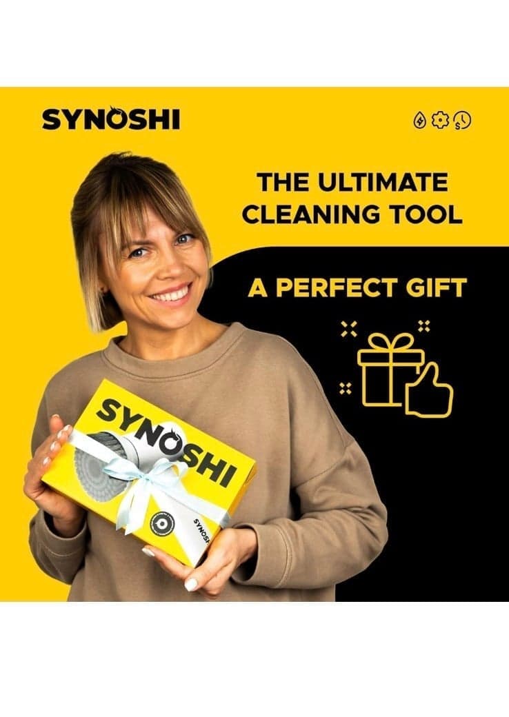 Electric Spin Scrubber, Power Cleaning Brush with 3 Replaceable Heads, Cordless - Thumbnail 9