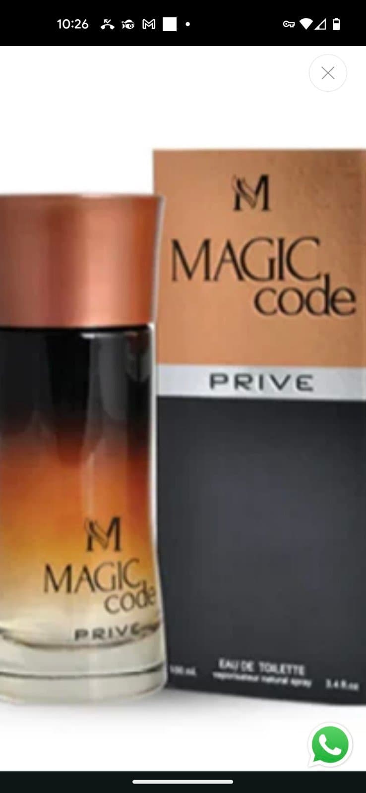 Magic Code Prive 100ML - Inspired by Armani Code Profumo - Image 1