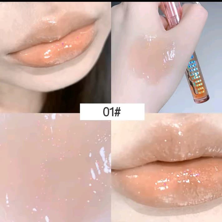 Vibrant Pinks Lipgloss Collection High-Shine Makeup - Thumbnail 2