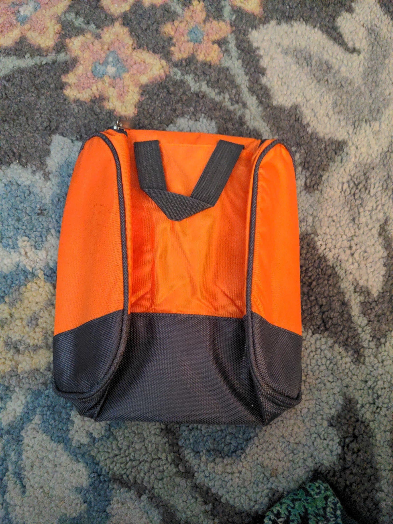 Ok & Cool orange and grey bag with multiple compartments - Thumbnail 4