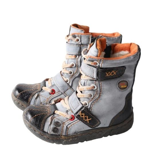 TMA EYES Women’s Winter Snow Boots - Warm Fleece-Lined, High-Top Lace-Up - Thumbnail 2