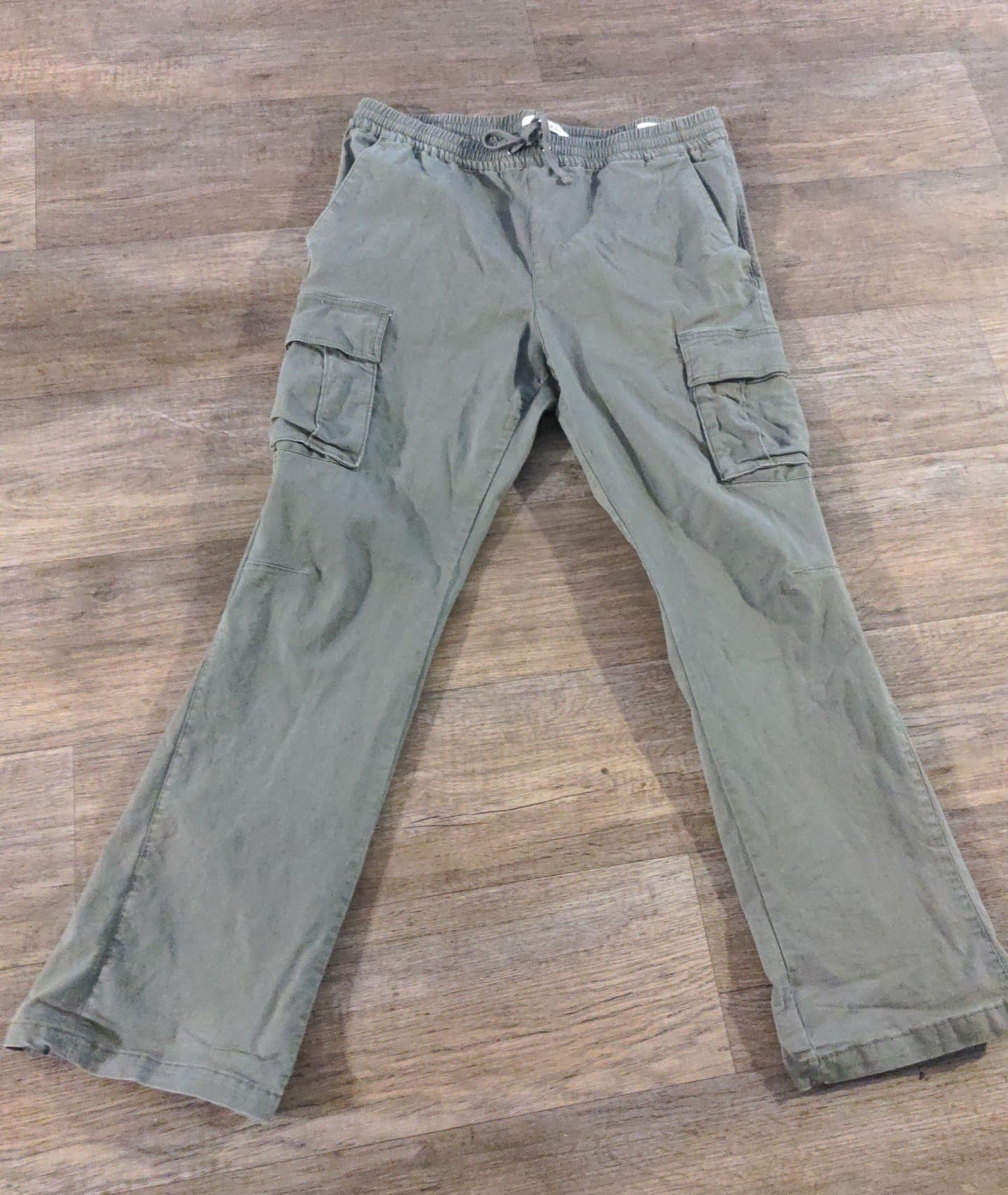Pacsun slimboot XL army green cargo pants - Image 1