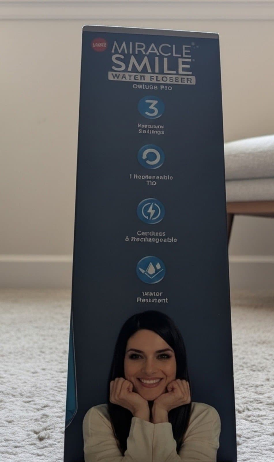 Miracle Smile Water Flosser deluxe pro (1 pack( NEW! - Thumbnail 3