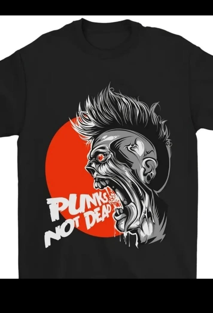 Punks not dead tee shirt XXL - Image 1