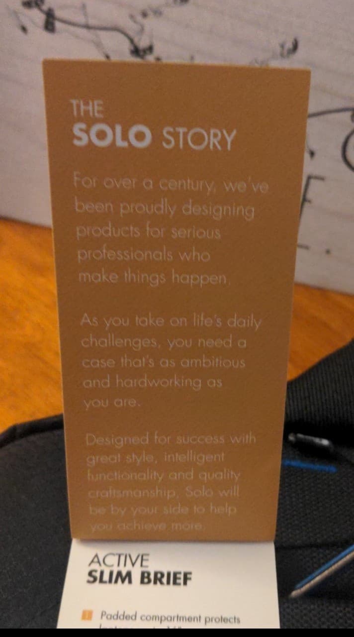 Solo active brief protects laptops up to 16" brand new - Thumbnail 8