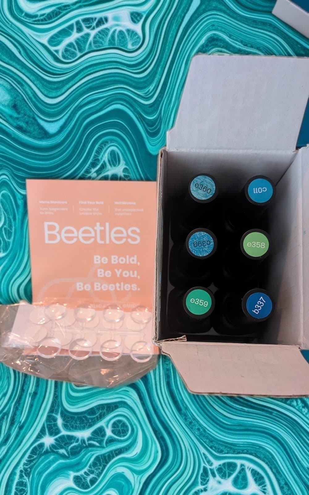 3 six packs UV vibrant nail polish "joyful future" "chasing waves ""jellygels3" - Thumbnail 6