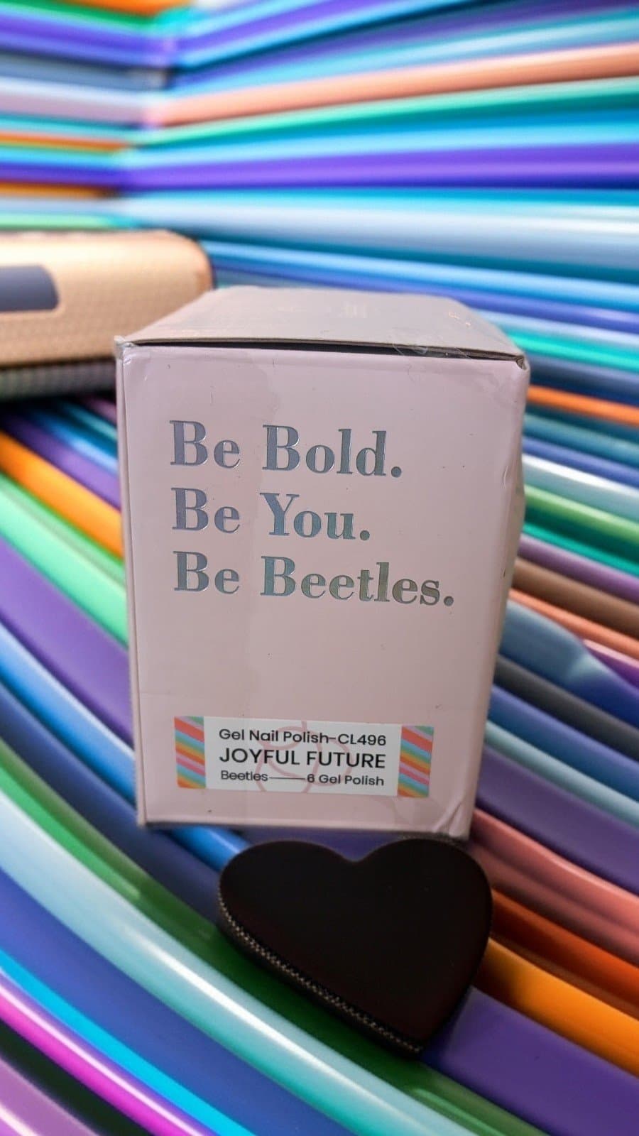 3 six packs UV vibrant nail polish "joyful future" "chasing waves ""jellygels3" - Thumbnail 2