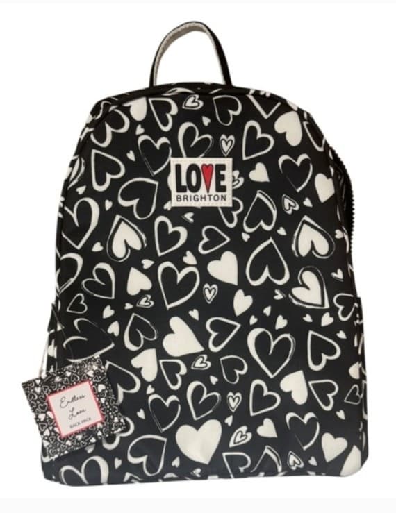 ❥❥❥ Brighton Endless Love Heart Backpack Limited Edition Valentine’s Special NWT - Thumbnail 6