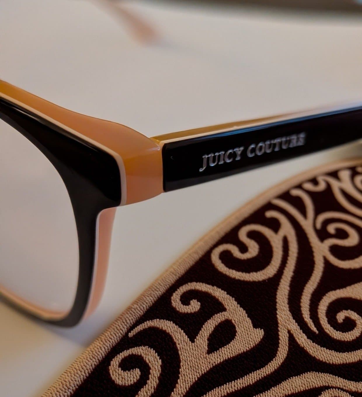 JUICY COUTURE eyeglasses BROWN SOFT CATS EYE glasses frame MOD: HOLD4MICHELLE - Thumbnail 2