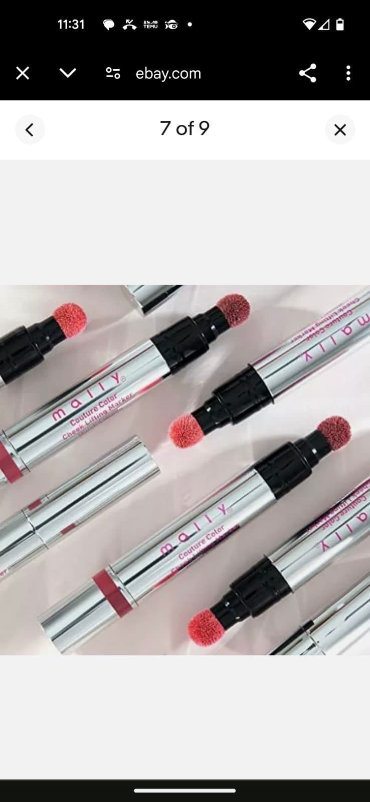 Mally Beauty Couture Color Cheek Lifting Marker - Delicate Dusk- - Thumbnail 7