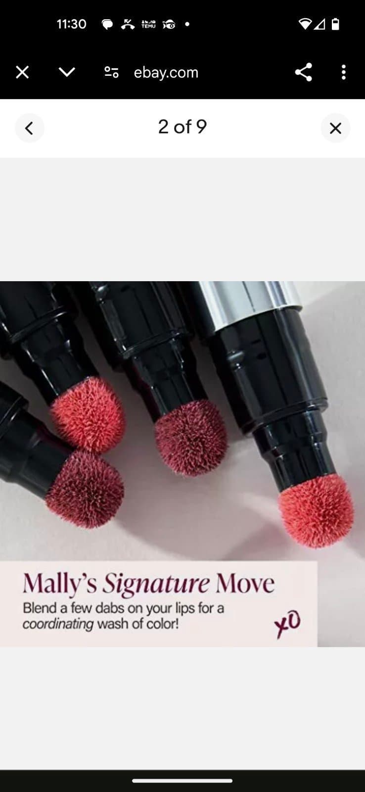 Mally Beauty Couture Color Cheek Lifting Marker - Delicate Dusk- - Thumbnail 2