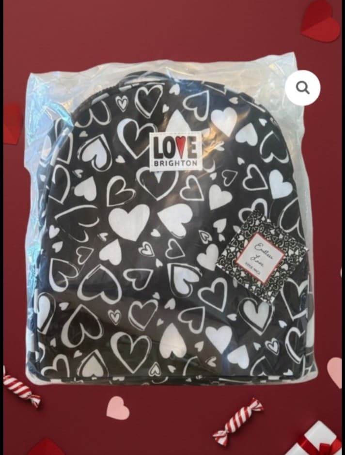 ❥❥❥ Brighton Endless Love Heart Backpack Limited Edition Valentine’s Special NWT - Thumbnail 5