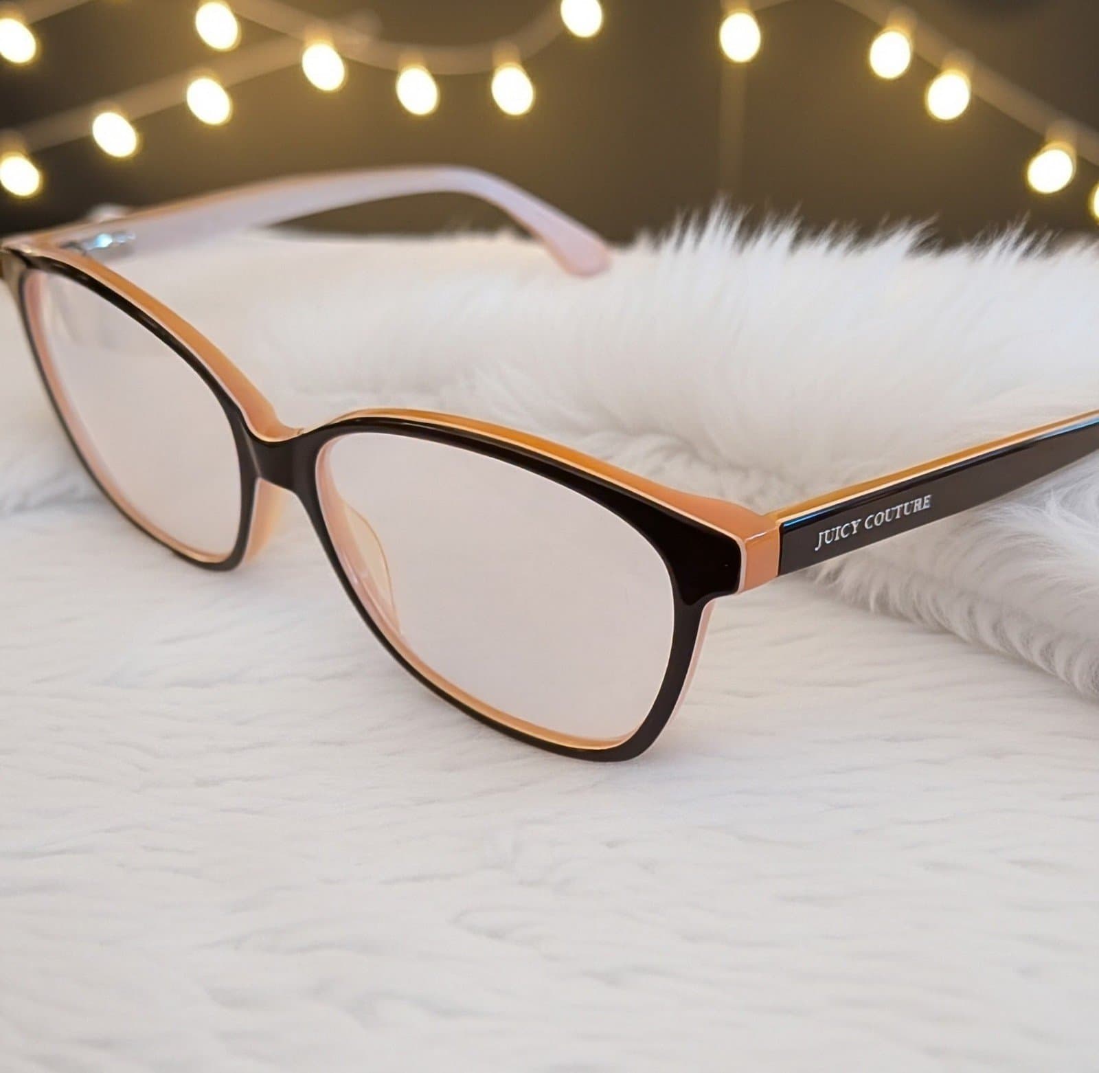 JUICY COUTURE eyeglasses BROWN SOFT CATS EYE glasses frame MOD: HOLD4MICHELLE - Thumbnail 4
