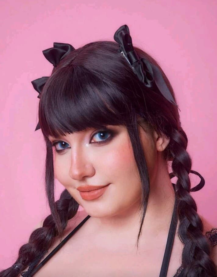 Hot topic Rave/Doll Black Satin Hair Bows - Thumbnail 3