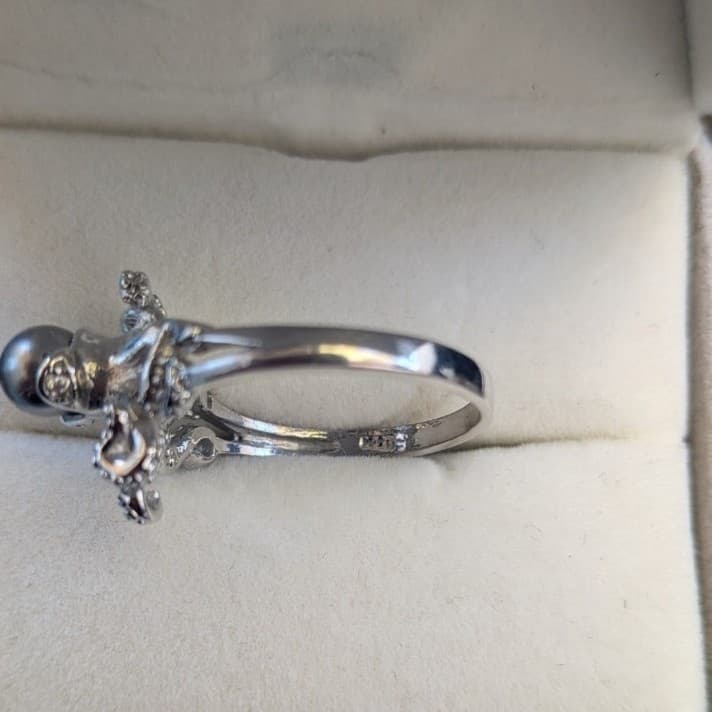 Beautiful Vintage inspired octopus Ring Size 8 - Thumbnail 2