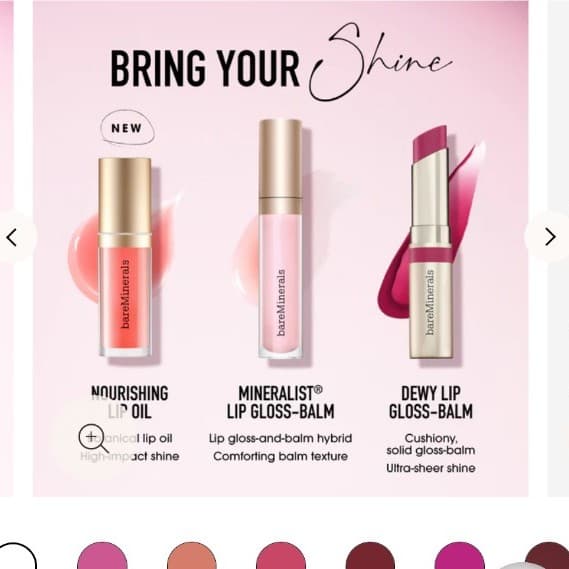 Bare Minerals Nourishing Lip Oil - Thumbnail 12