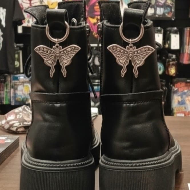 Butterfly Boot Accessories in Silver by Butter - Thumbnail 4