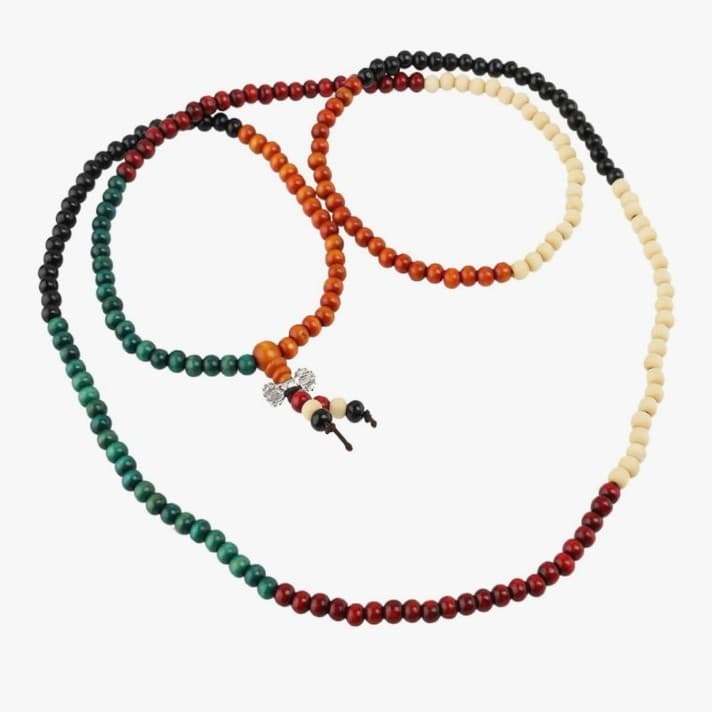 Handmade Sandalwood Buddha Bracelet - Thumbnail 8