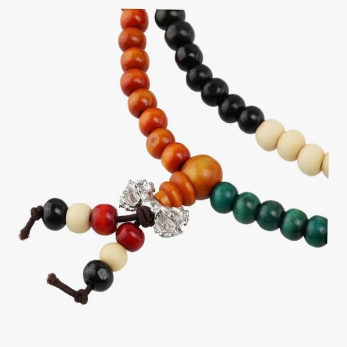 Handmade Sandalwood Buddha Bracelet - Thumbnail 6