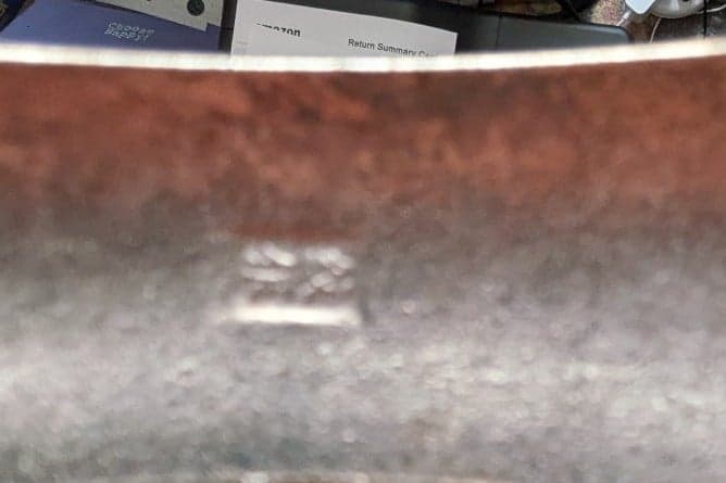 1 Vintage - Mid Century Sterling Silver Cuff Bracelet w/ Intricate Design - Thumbnail 5