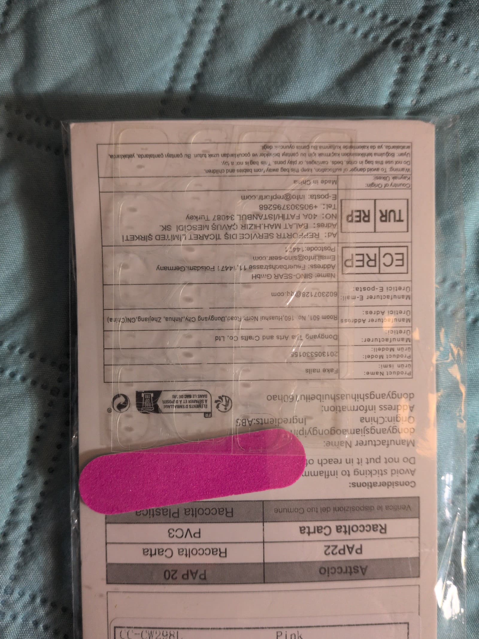 Neon Pink and White Press On Nail Set Update New photos of the ones that I have. - Thumbnail 6