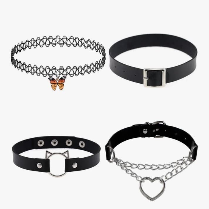 HT 4 piece Choker Set Comes with a Valentine's Day gift for your partner. - Image 1